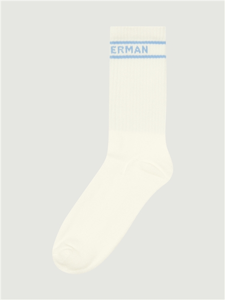 3 Pack Ivy Rib Sock in White