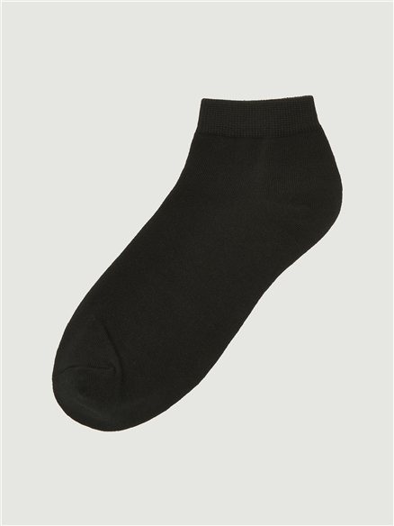 3 Pack Trainer Socks in Black