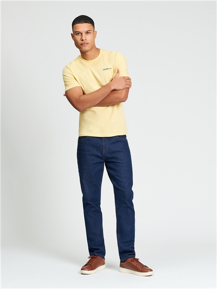 Short Sleeve Signature Tshirt in Butterscotch