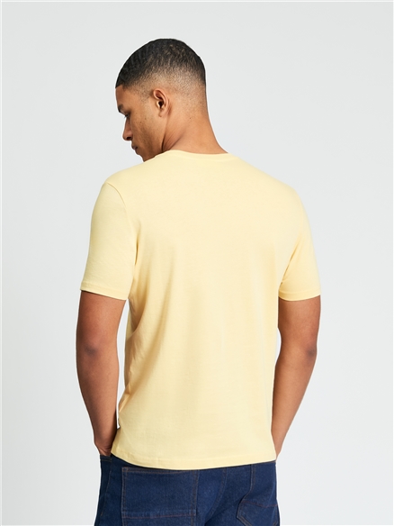 Short Sleeve Signature Tshirt in Butterscotch