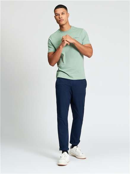 Signature Tee in Sage