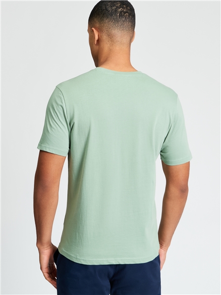 Signature Tee in Sage