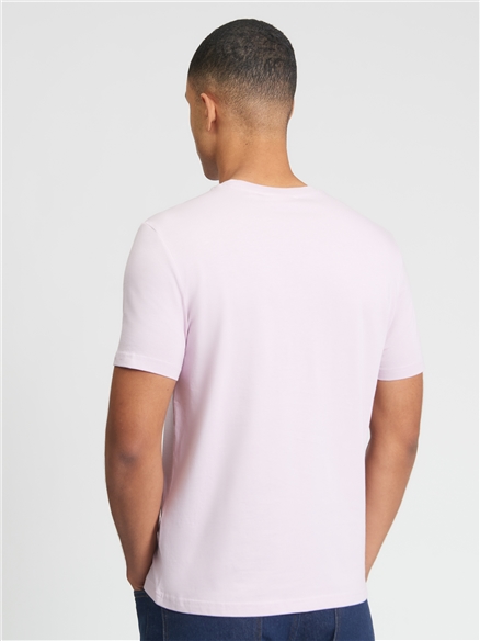 Short Sleeve Signature Tshirt in Lilac