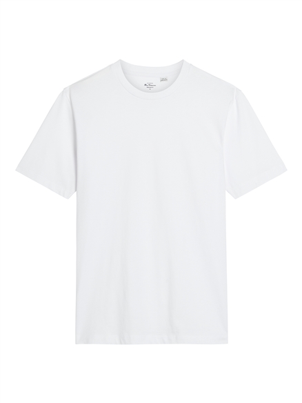 Short Sleeve Jersey Tee in White