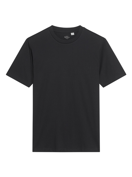 Short Sleeve Jersey Tee in Black
