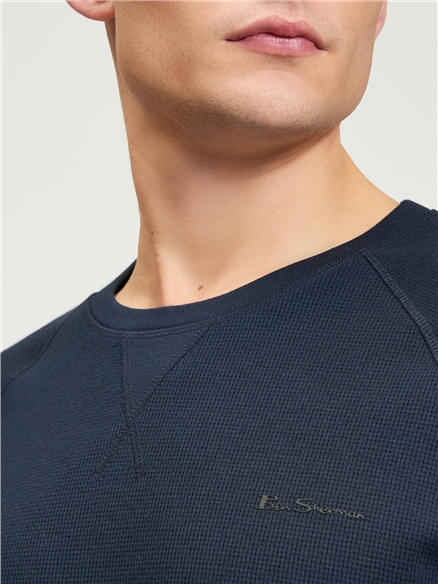 Long Sleeve Waffle Tee