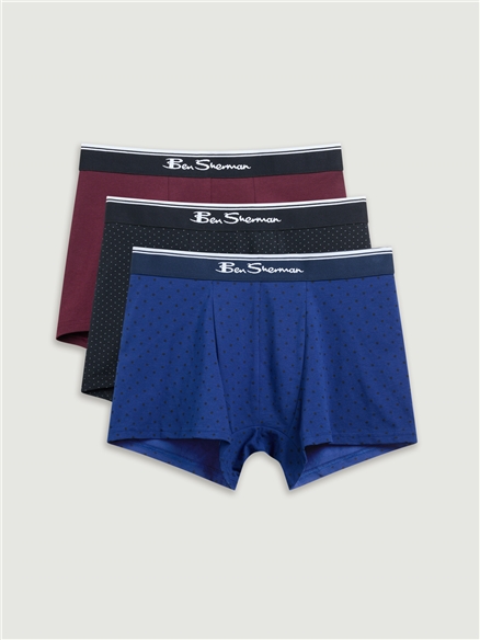 3 Pack Mod Signature Spot And Plain in Assorted