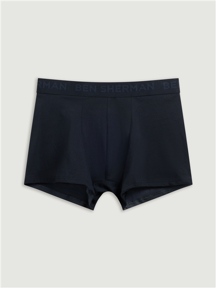 3 Pack Jacquard Logo Trunks in Assorted