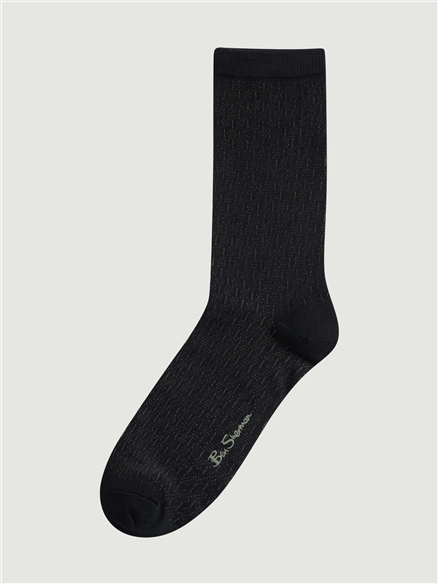 3 Pack Mod Stripe Sock in Khaki
