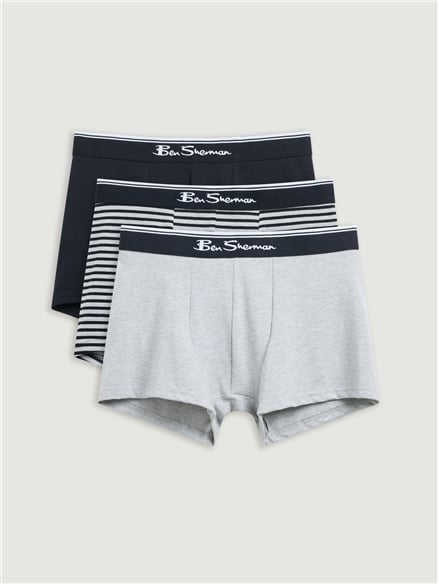 3 Pack Mod Signature Stripe Trunks