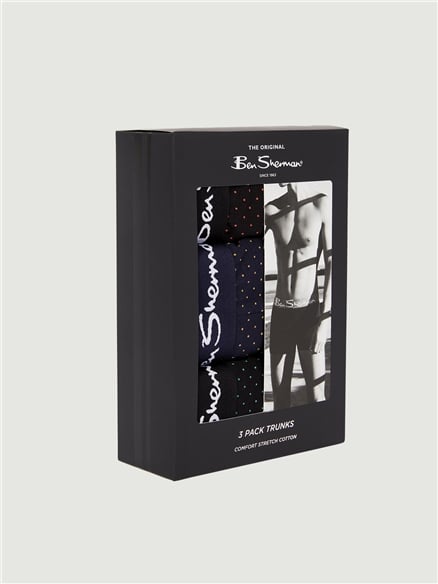 3 PACK SPOT MIX UNDERWEAR