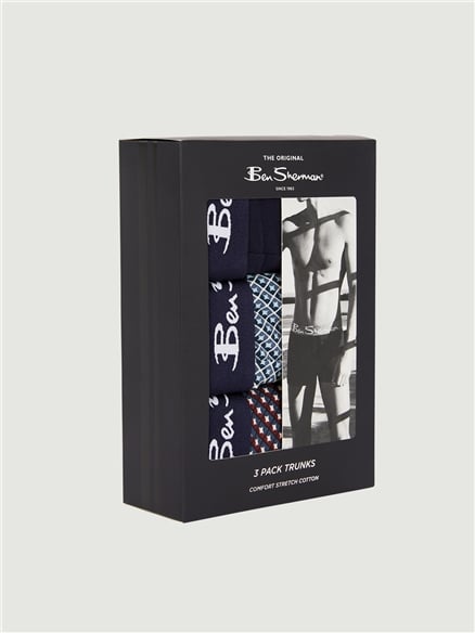 3 PACK PATTERN MIX UNDERWEAR