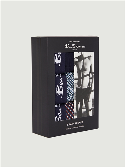 3 Pack Pattern Mix Underwear in Assorted