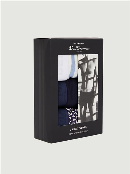 3 PACK PATTERN MIX UNDERWEAR