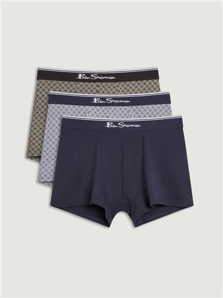 3 PACK PATTERN MIX UNDERWEAR
