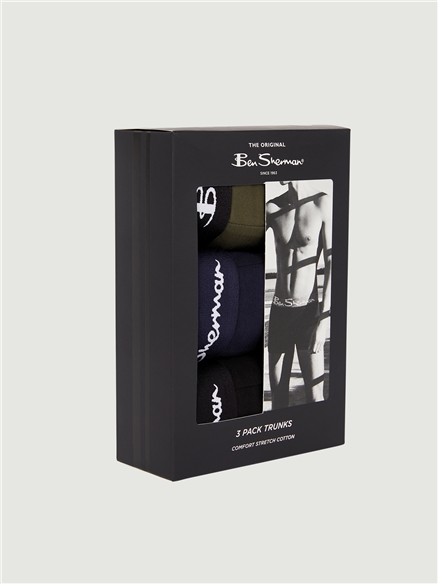 3 Pack Plain Mix Underwear in Assorted