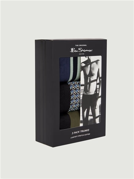 3 PACK PATTERN MIX UNDERWEAR