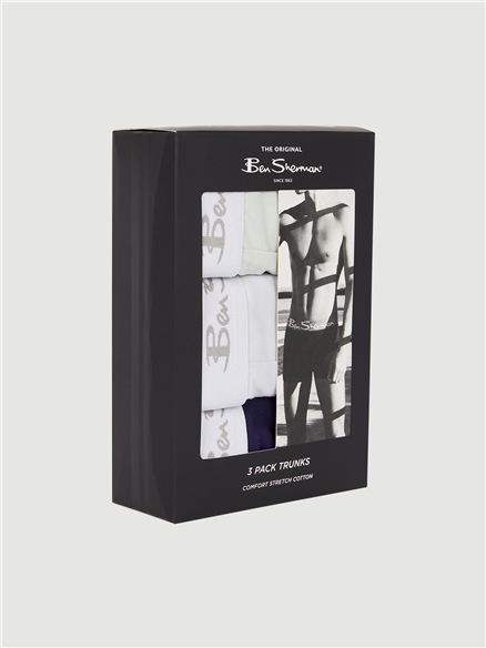 3 Pack Plain Mix Underwear in Assorted