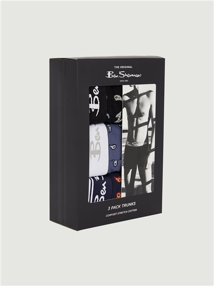 3 Pack Pattern Mix Underwear in Assorted