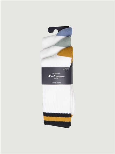 3 PACK IVY SOCKS in Assorted