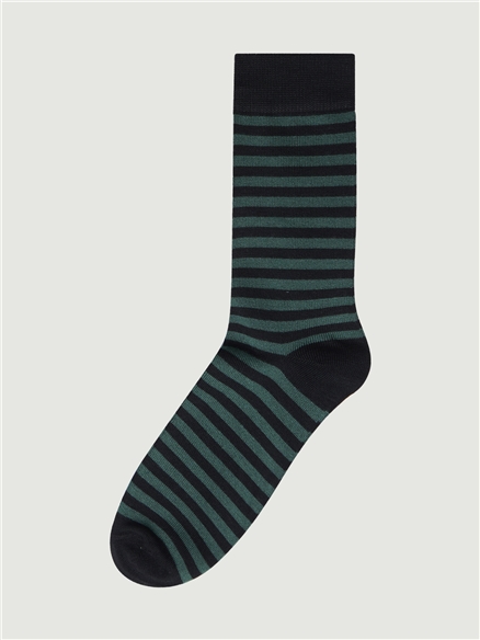 3 PACK SOCKS - SPOT, STRIPE, HONEYCOMB in Green