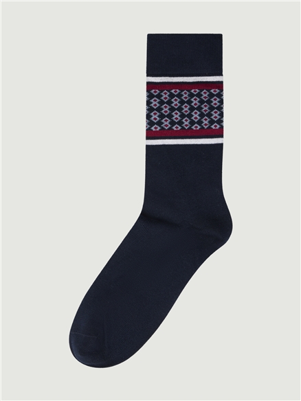 3 PACK SOCKS - PLACEMENT STRIPE in Assorted
