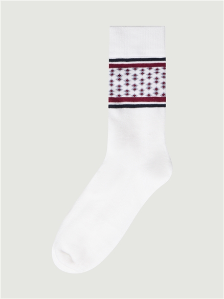3 PACK SOCKS - PLACEMENT STRIPE in Assorted