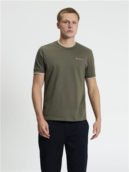 Short Sleeve Ringer Tshirt