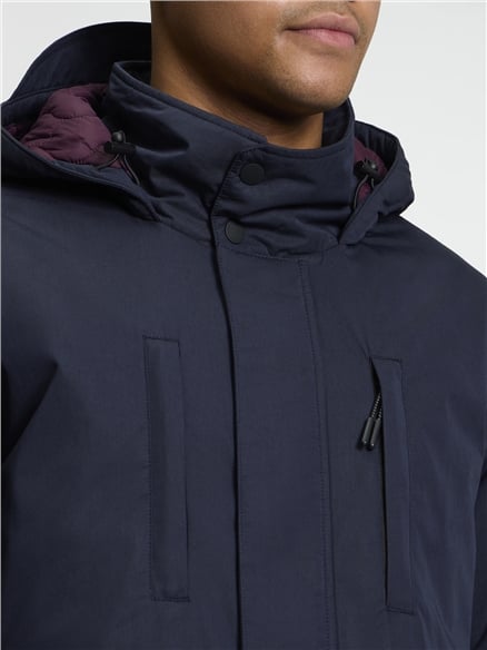 Heavy Parka in Dark Navy