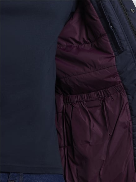 Heavy Parka in Dark Navy