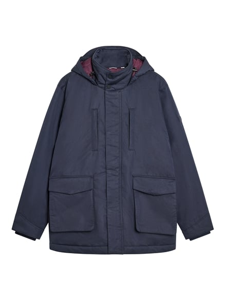 Heavy Parka in Dark Navy