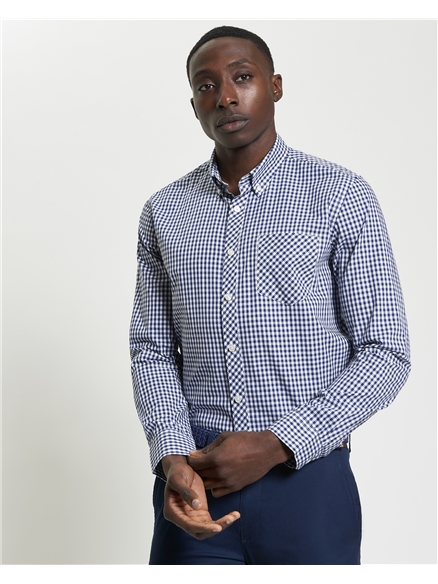 Long Sleeve Signature Gingham Shirt