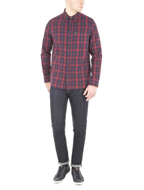 Quilt Stitch Check Shirt