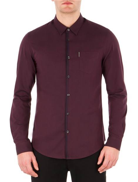 Long Sleeve Tonic Tipped Shirt