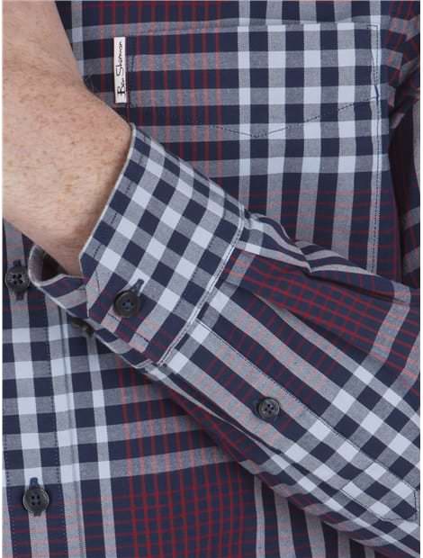 Ronnie Gingham Check Archive Shirt