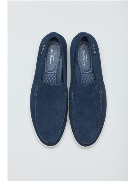 Amarillo Loafer Navy Suede