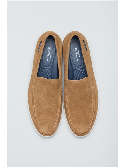 Amarillo Loafer Tan Suede