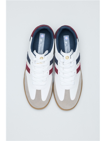 SOKKA TRAINER WHT RED NAV MIX PU/IMI in White