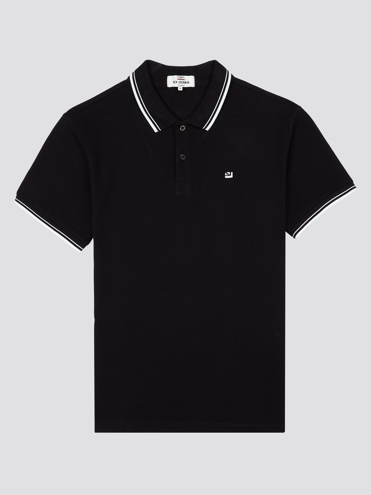 Black Romford Polo Shirt