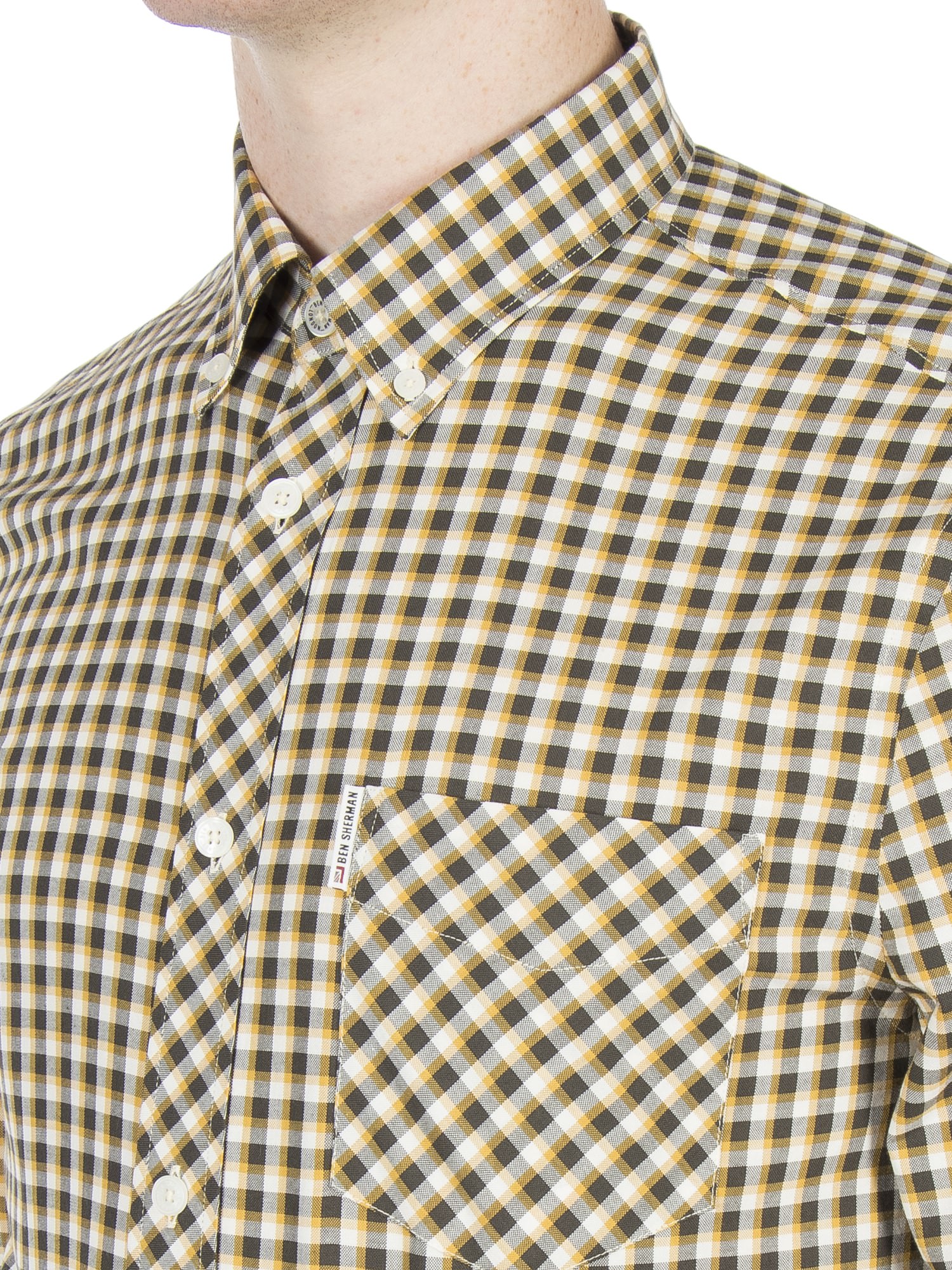 Long Sleeve Oxford Check Shirt