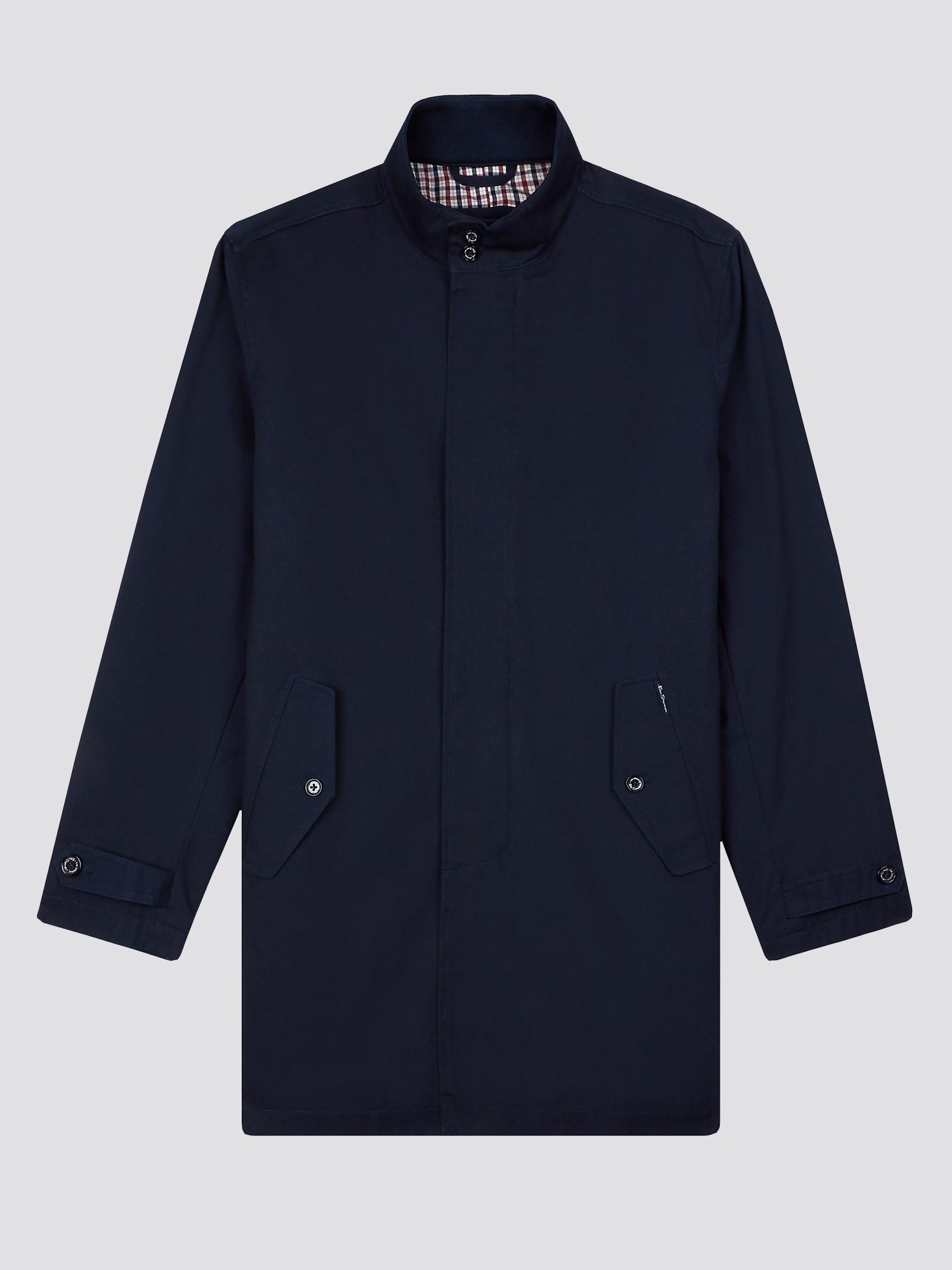 Navy Button Up Mac