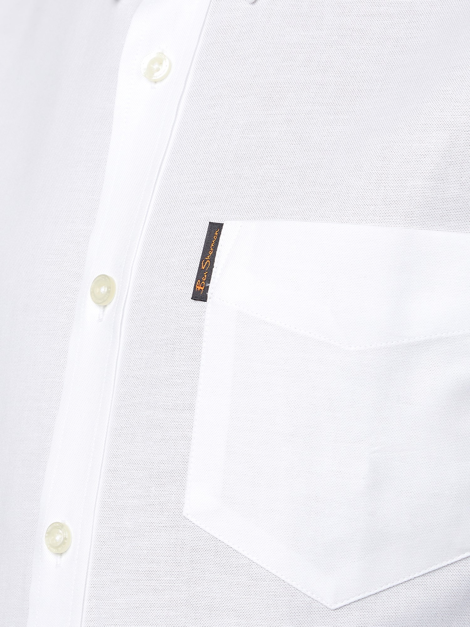 BEN SHERMAN Oxford Uomo Camicia a maniche lunghe 0077857-BLU SCURO