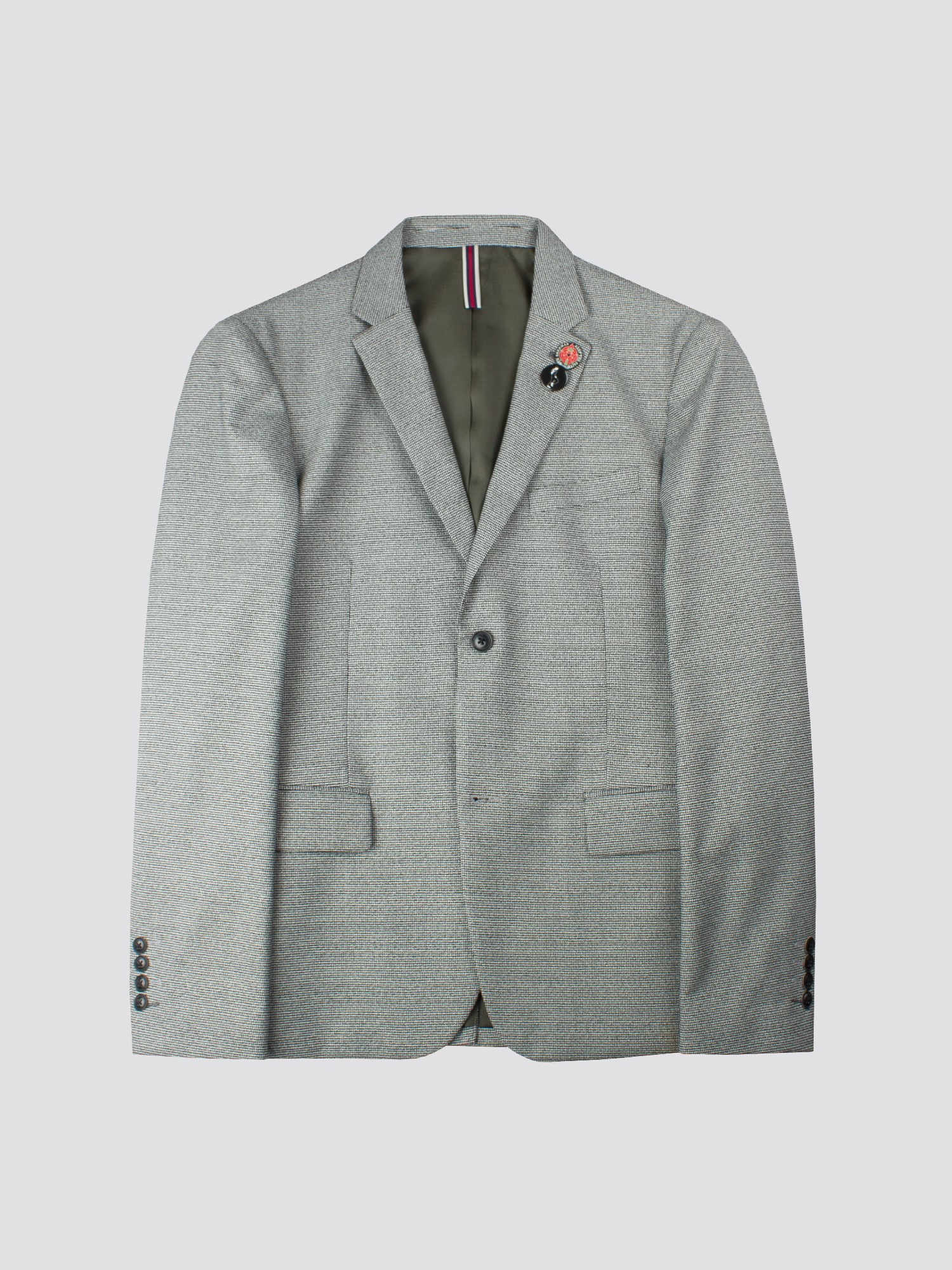 Black And White Check Blazer - Ben Sherman UK