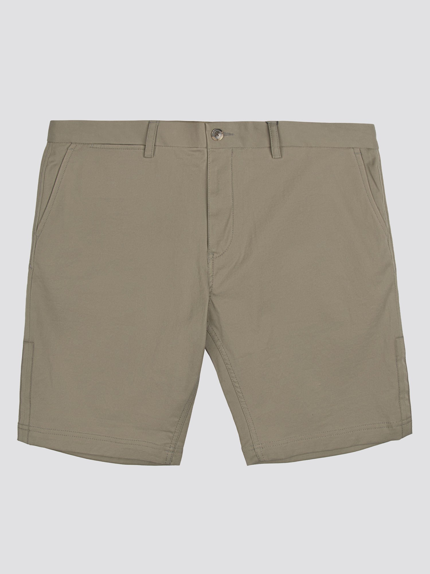 Straight Leg Chino Shorts - Olive