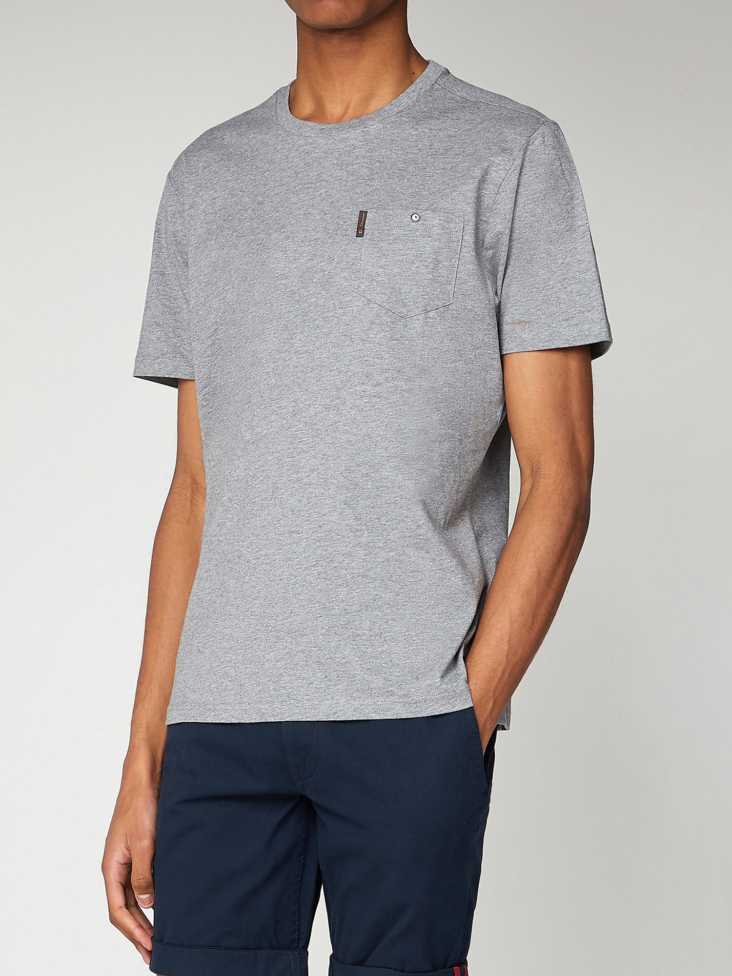 Plain Pocket T-Shirt - Charcoal