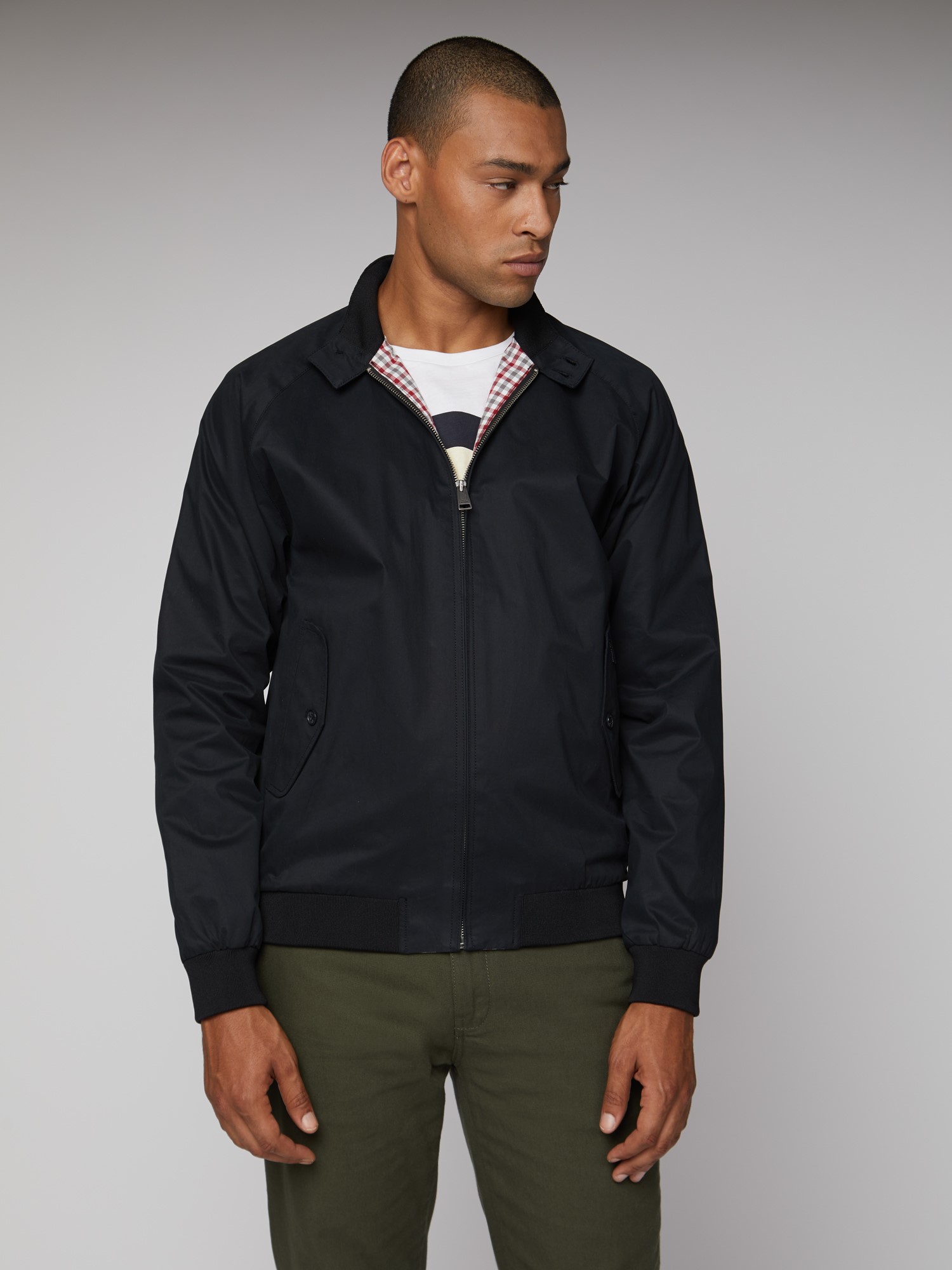 Black Harrington Jacket