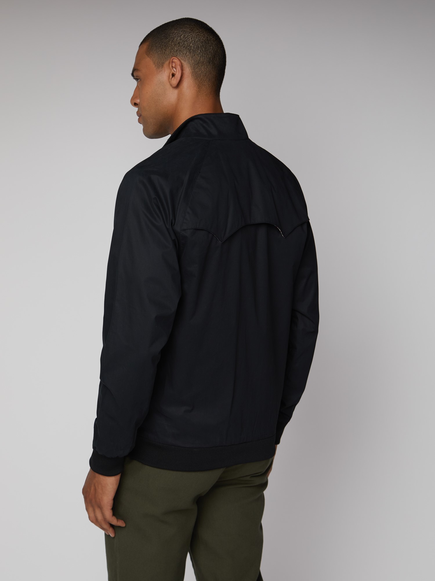 Black Harrington Jacket