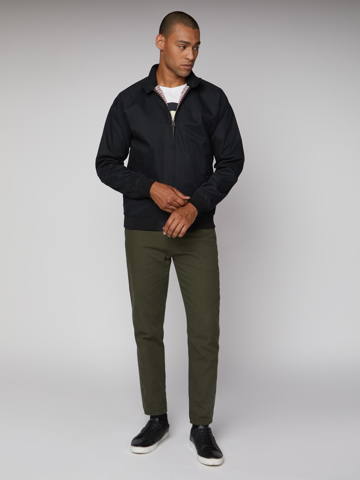 Black Harrington Jacket | Ben Sherman