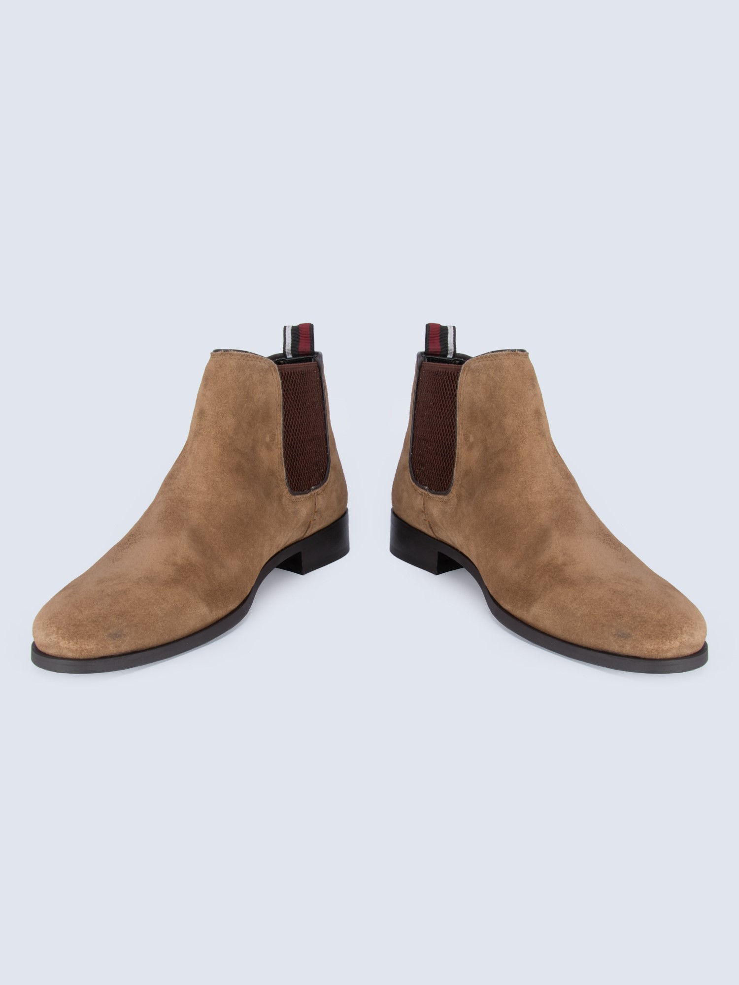 Mens chelsea boots fashion round toe