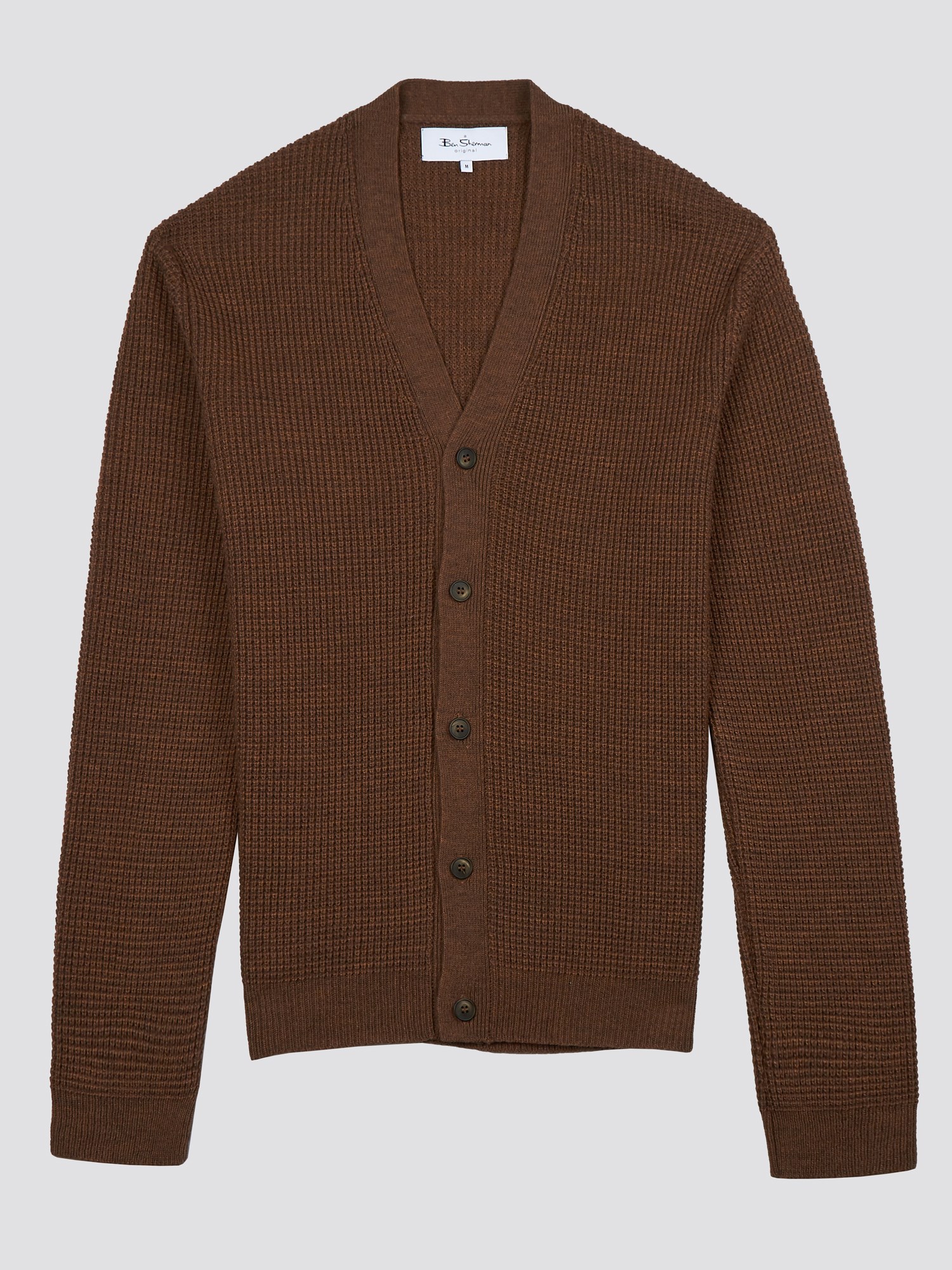 Heritage Waffle Cardigan